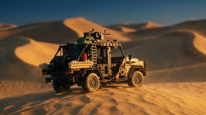 Pustynny Szary Caracal Assault Vehicle (1577 elementów) 