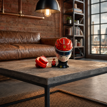 Charles Leclerc Helmet (886 Pcs) - 1:1 ambient gallery image 13