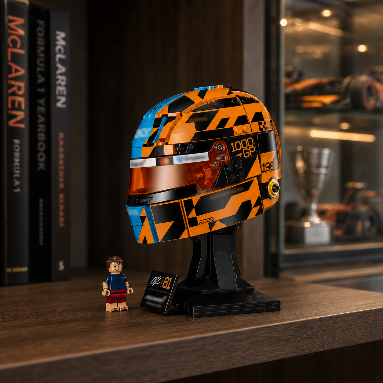 Oscar Piastri Helmet (793 Pcs) - 1:1 ambient gallery image 13