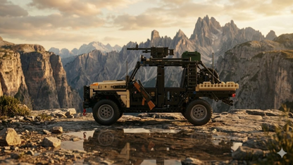 Pustynny Szary Caracal Assault Vehicle (1577 elementów) 