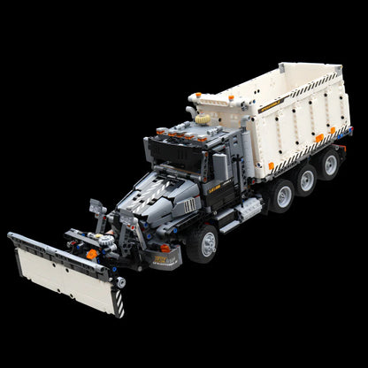 Mack Granite GU813 Snow Plow Dump Truck (1694 pcs)
