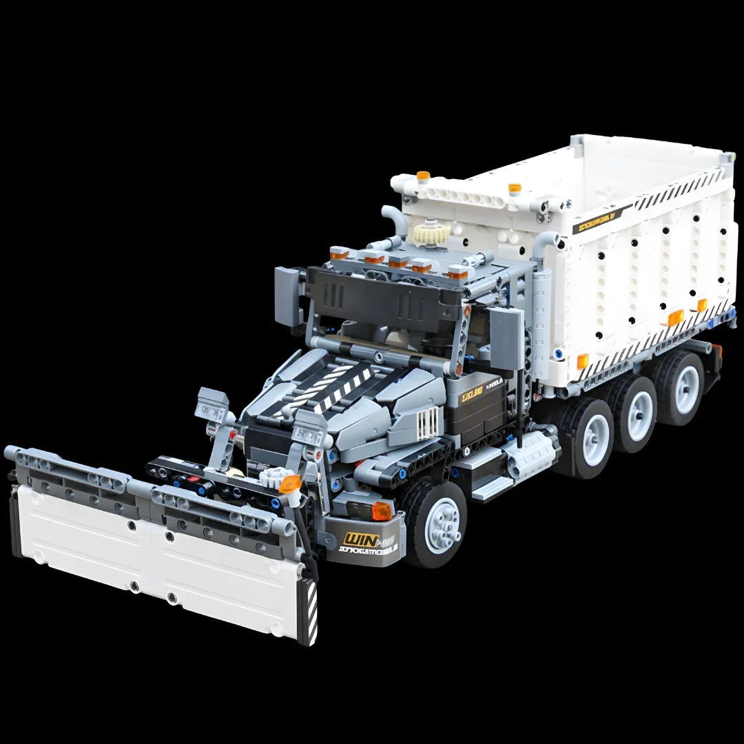 Mack Granite GU813 Snow Plow Dump Truck (1694 pcs)
