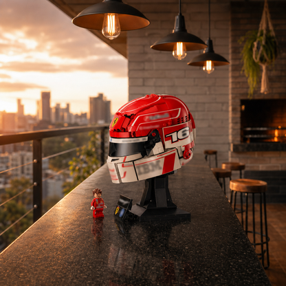 Charles Leclerc Helmet (886 Pcs) - 1:1 ambient gallery image 15