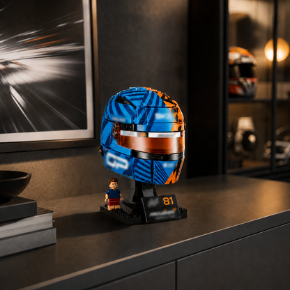 Oscar Piastri Helmet (793 Pcs) - 1:1 ambient gallery image 15