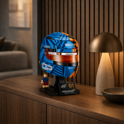 Oscar Piastri Helmet (793 Pcs) - 1:1 ambient gallery image 17