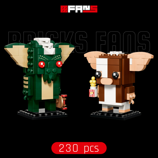 Gremlins - Gizmo and Stripe Figures (230 pcs)