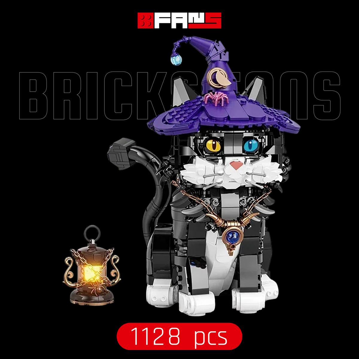 Magical Cat (1128 pcs)