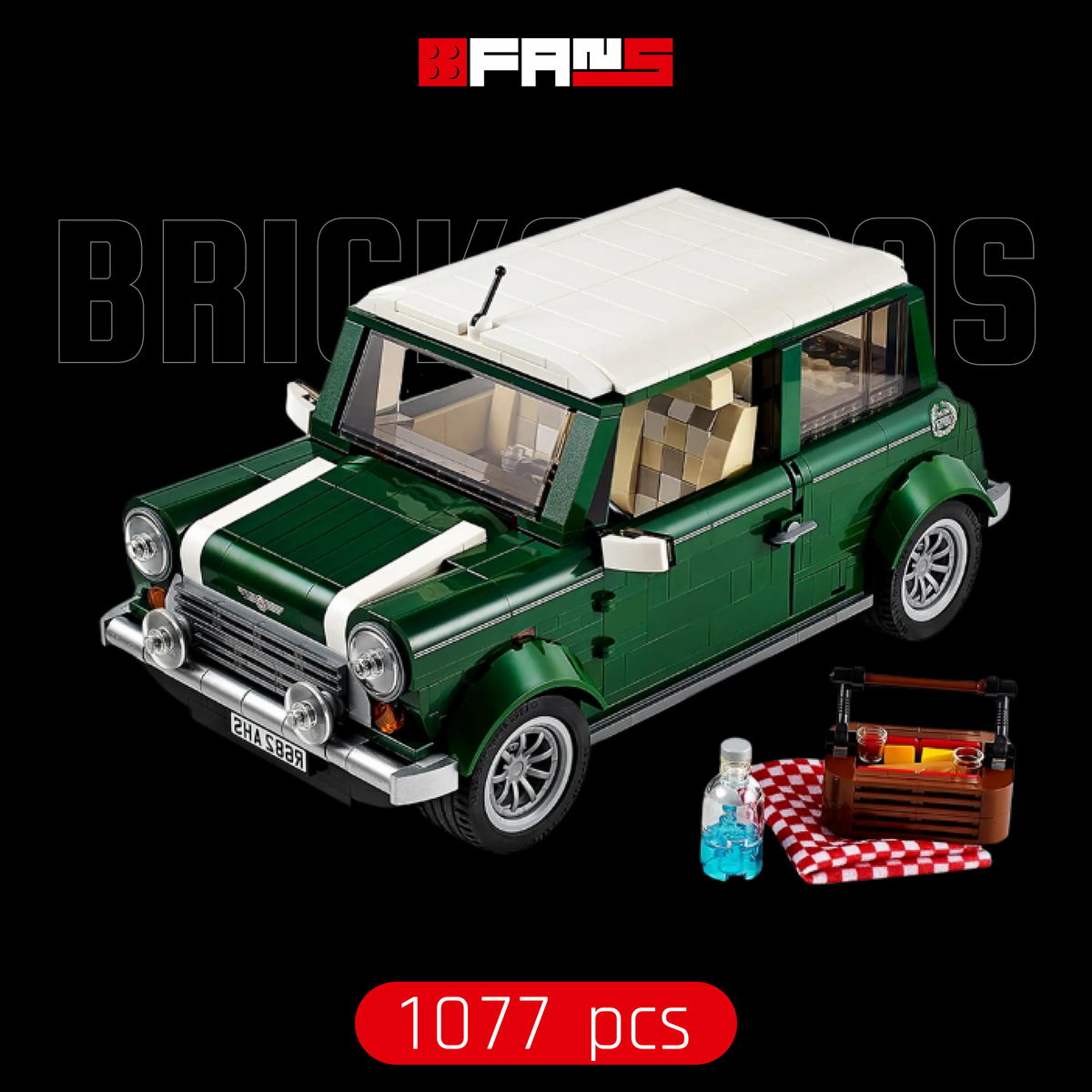 Mini Cooper (1077 elementów)