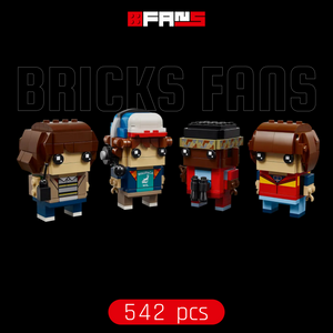 Stranger Things - Mike, Dustin, Lucas y Will (542 piezas)