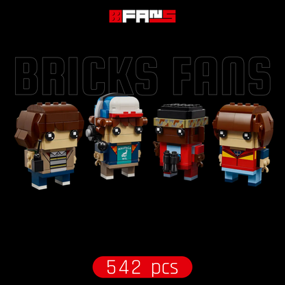 Stranger Things - Mike, Dustin, Lucas and Will (542 pcs)