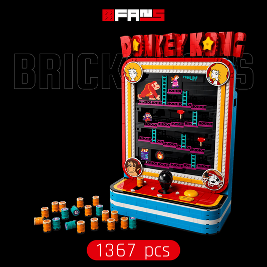 Donkey Kong Arcade Cabinet (1367 pcs)