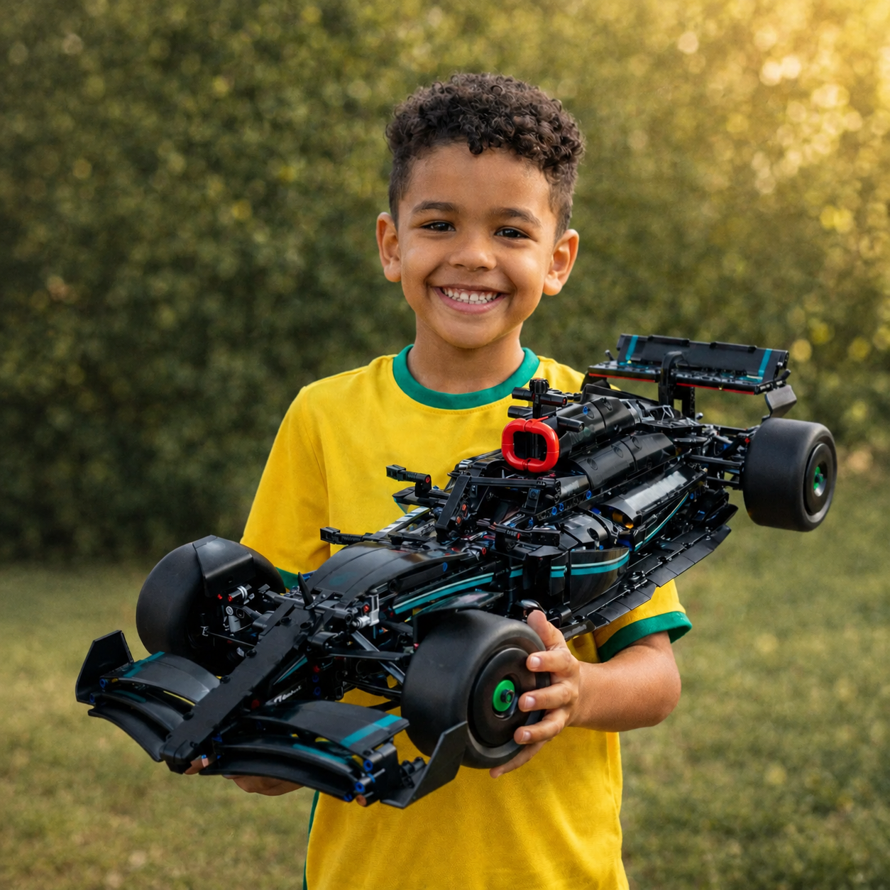 Black Formula 1 Car - Beschreibung 1