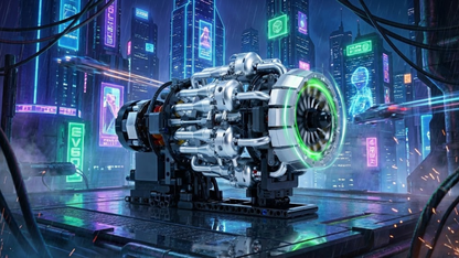 Turbojet Engine Mechanical (1214 pcs)