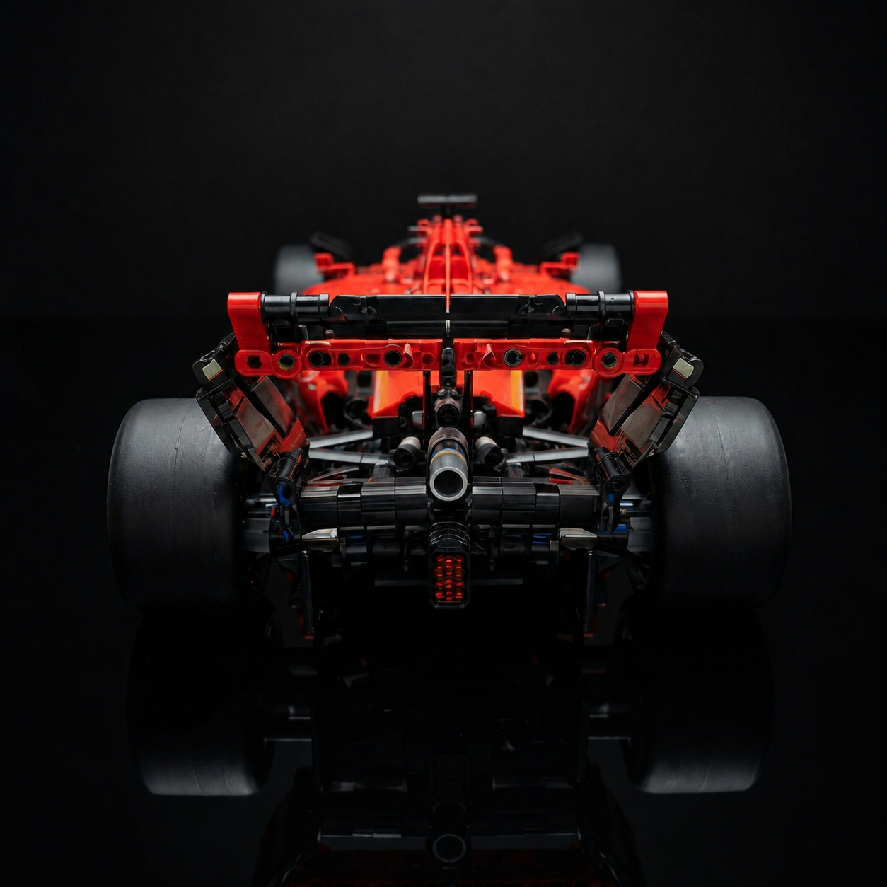 Roter Formel-1-Wagen (1400 Teile) 