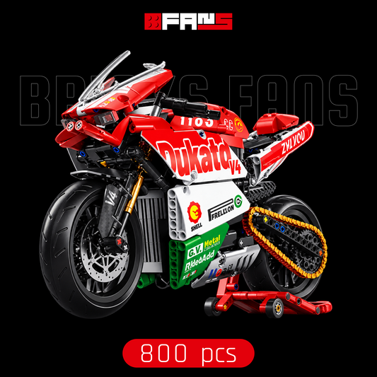Zestaw konstrukcyjny Ducati V4 (800 Peças) 