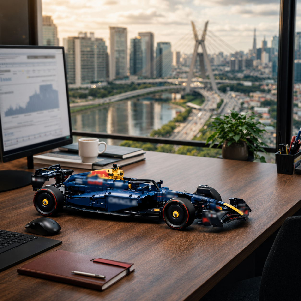 Auto di Formula 1 Blu - Descrizione 1