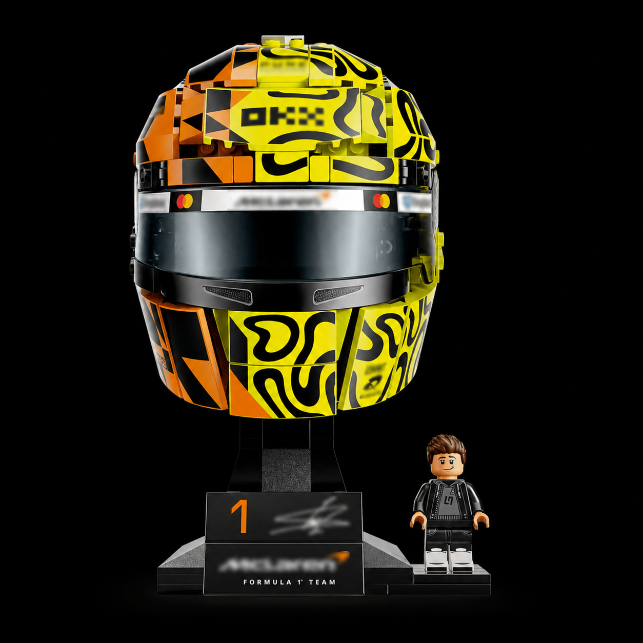 Lando Norris Helmet (793 Pcs) - 1:1 ambient gallery image 1