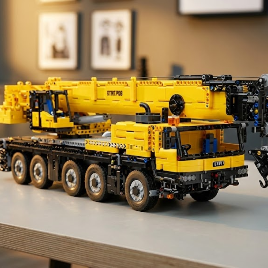 LTM 1110 Dźwig Samochodowy ŻÓŁTY (3218 elementów) 