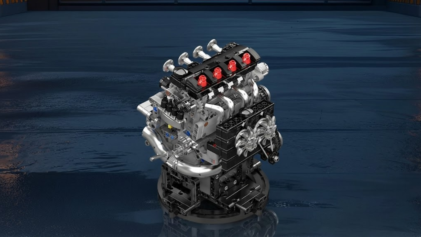 Motorized VTEC Engine Model (772 pcs)