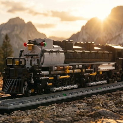 Big Boy 4-8-8-4 Parowóz (3040 elementów) 