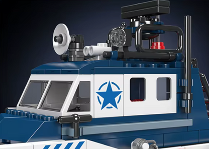 Police Boat (413 pcs)