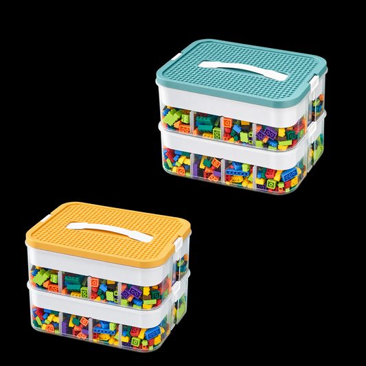 Stackable Building Blocks Storage Box
