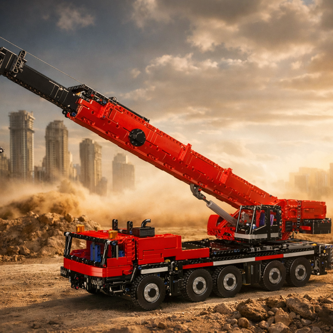LTM 1110 Mobile Crane RED (3218 pcs)