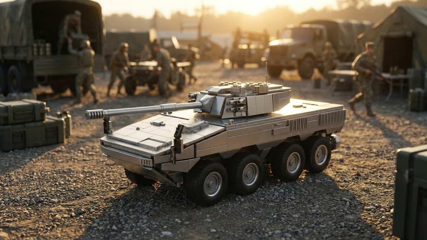 ZTL-11 Radpanzer für Angriffsoperationen (1293 Teile) 