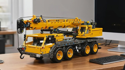 Модель мобильного крана (997 деталей) 