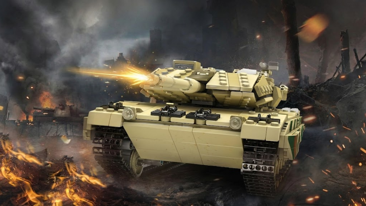 Char Leopard 2 (1100 pièces) 