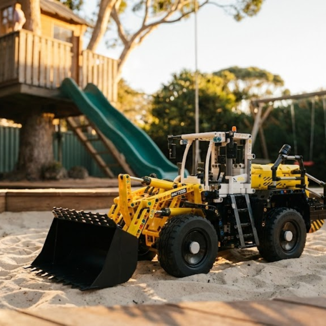 Pneumatyczna Ładowarka Kołowa Budowlana (1803 elementy) 