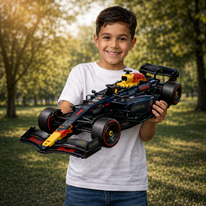 Auto di Formula 1 Blu - Descrizione 2