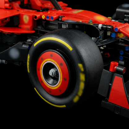 Roter Formel-1-Wagen (1400 Teile) 