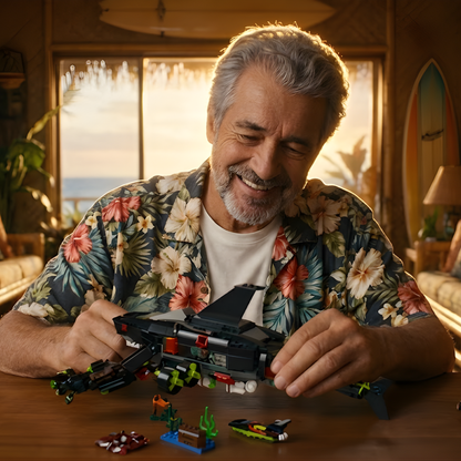 Mecha Shark Submarine (1 031 elementów) 