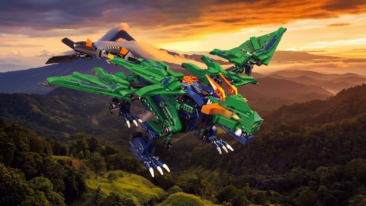 Dragon Gardien de la Forêt STEM (433 pièces) 