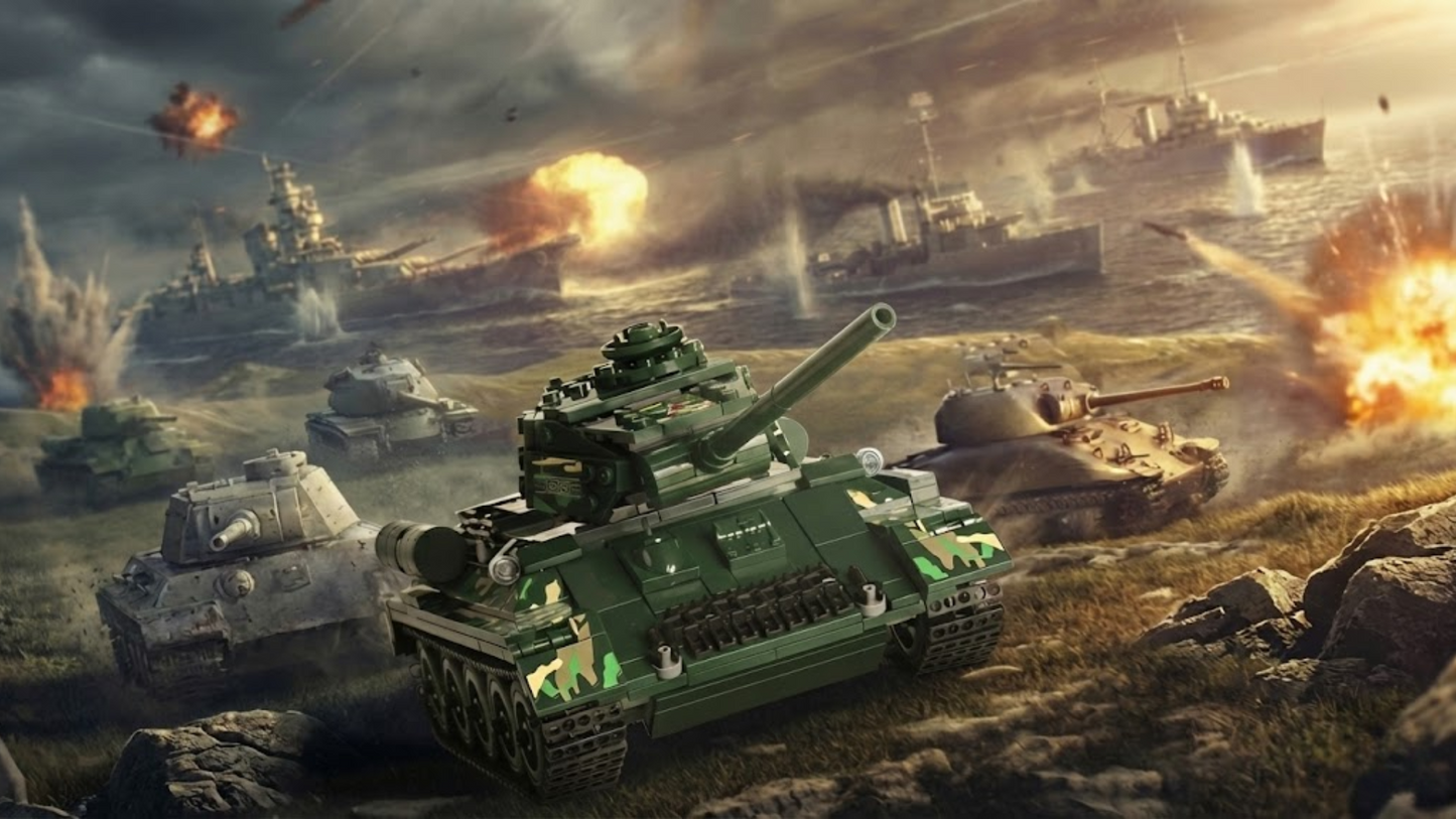 Sovjet T-34 Tank (800 stuks) 