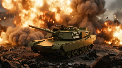 M1A2 Kampfpanzer (1168 Teile) 