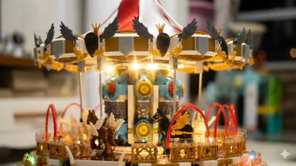 Motorized Carousel with Led Lights (5086 pcs)