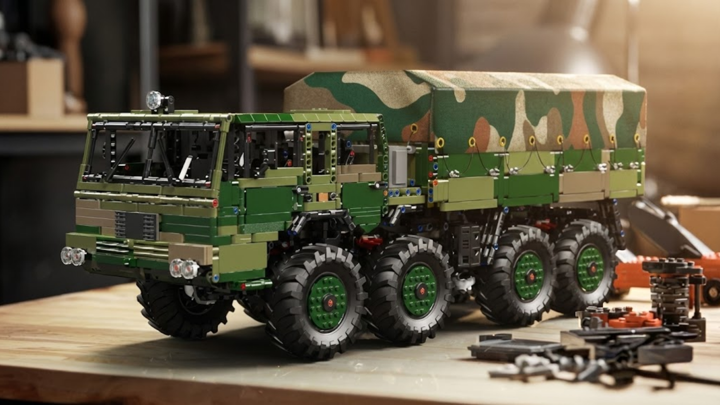 KOLOS 8X8 Camion Vert Armée (4733 pièces) 