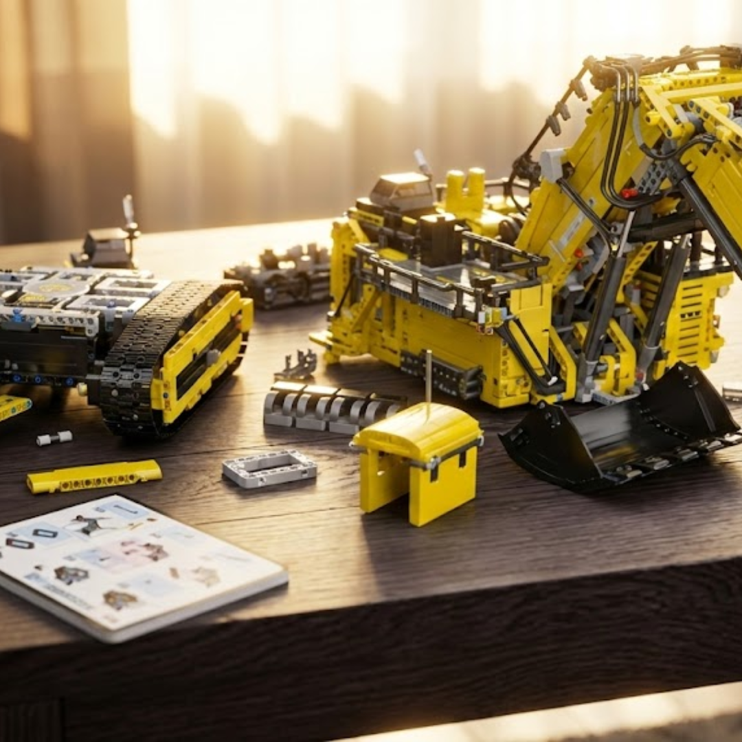 Liebherr R 9800 Górniczy Żółty (4767 elementów) 