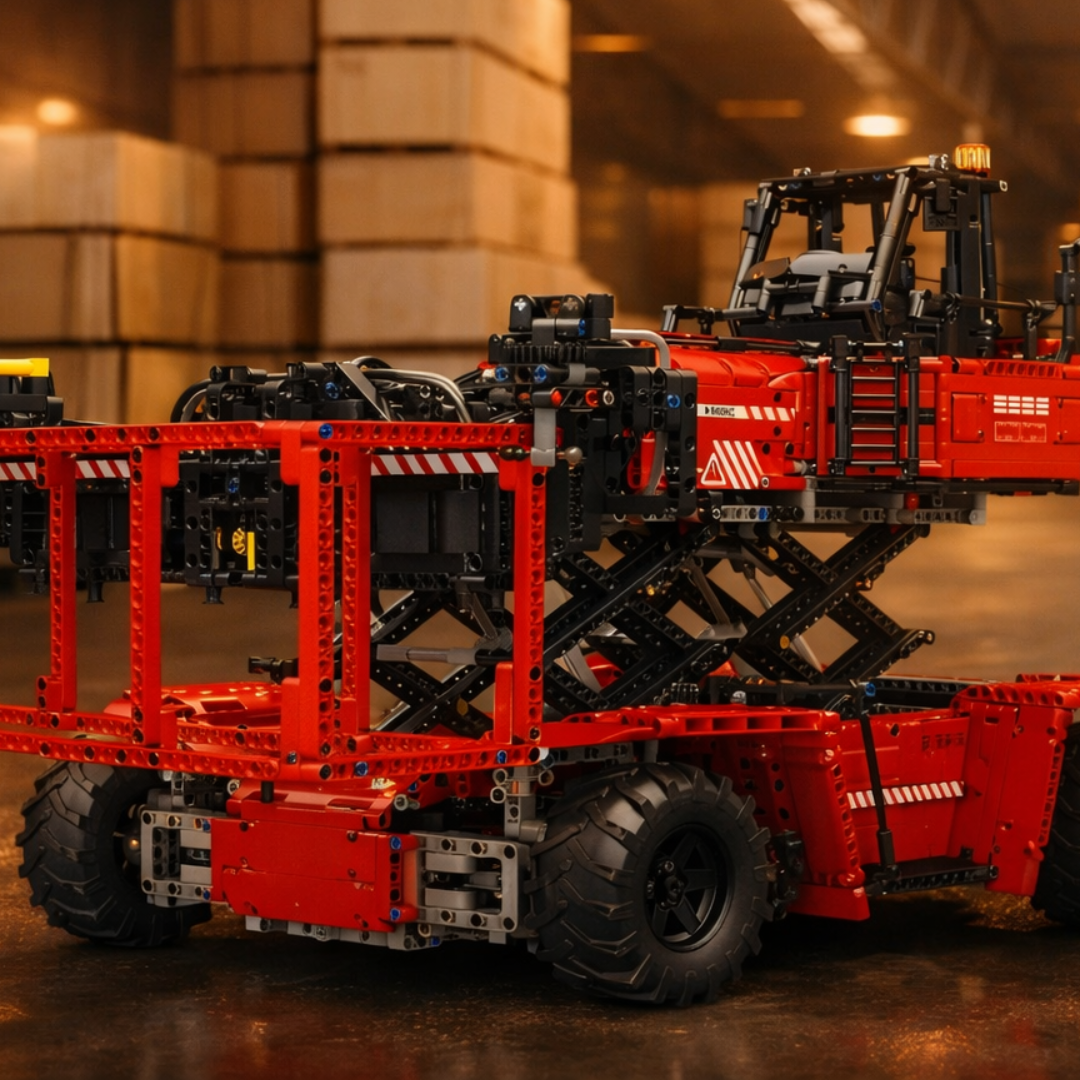 Wózek widłowy do kontenerów RED (4878 elementów) 