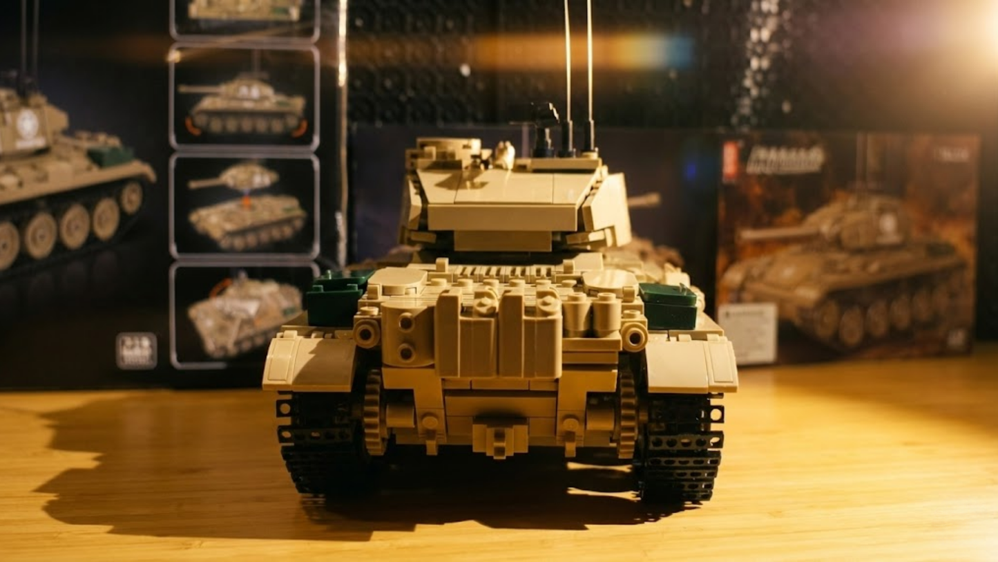 M24 Chaffee Panzer (932 Teile) 