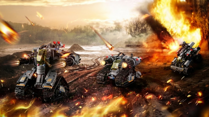 3-in-1 Militaire Robots STEM (588 stuks) 