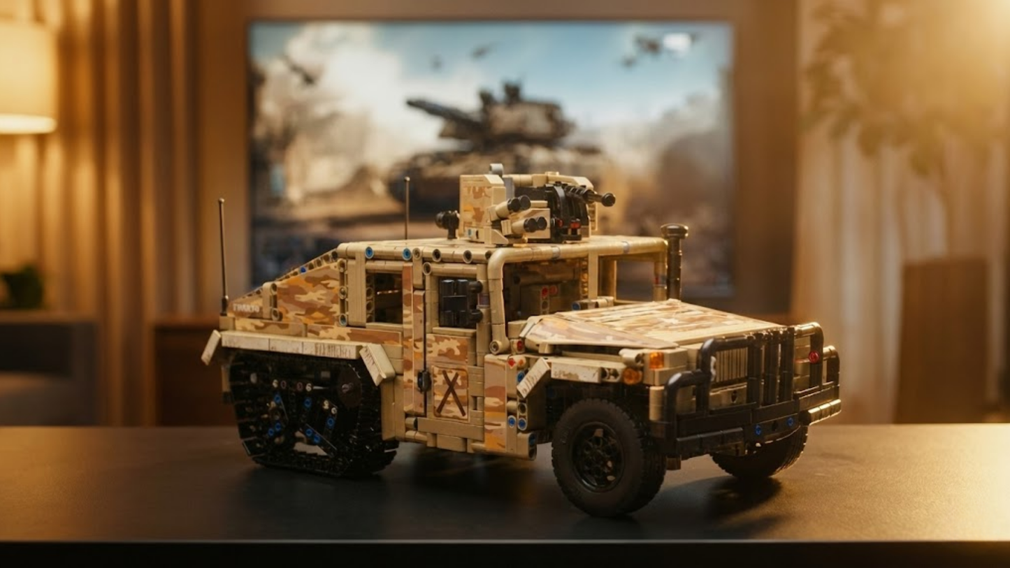 Humvee Cingolato da Deserto (2094 pezzi) 