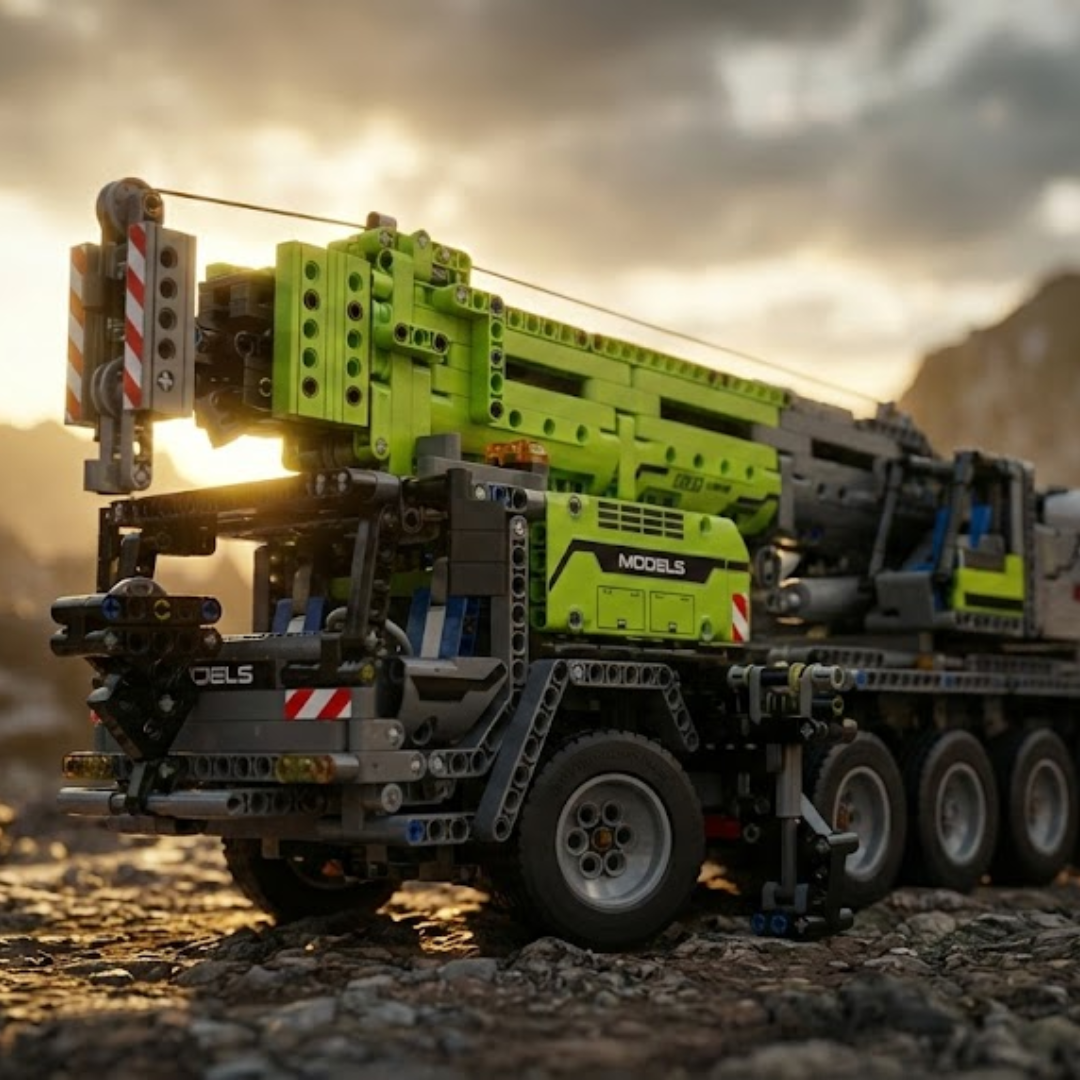 Samochód dźwigowy teleskopowy (2819 elementów) 