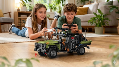 Pojazd szturmowy Caracal w kamuflażu zielonym (1577 elementów) 