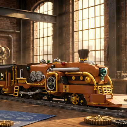 Steampunk Stoomtrein (1954 stuks) 