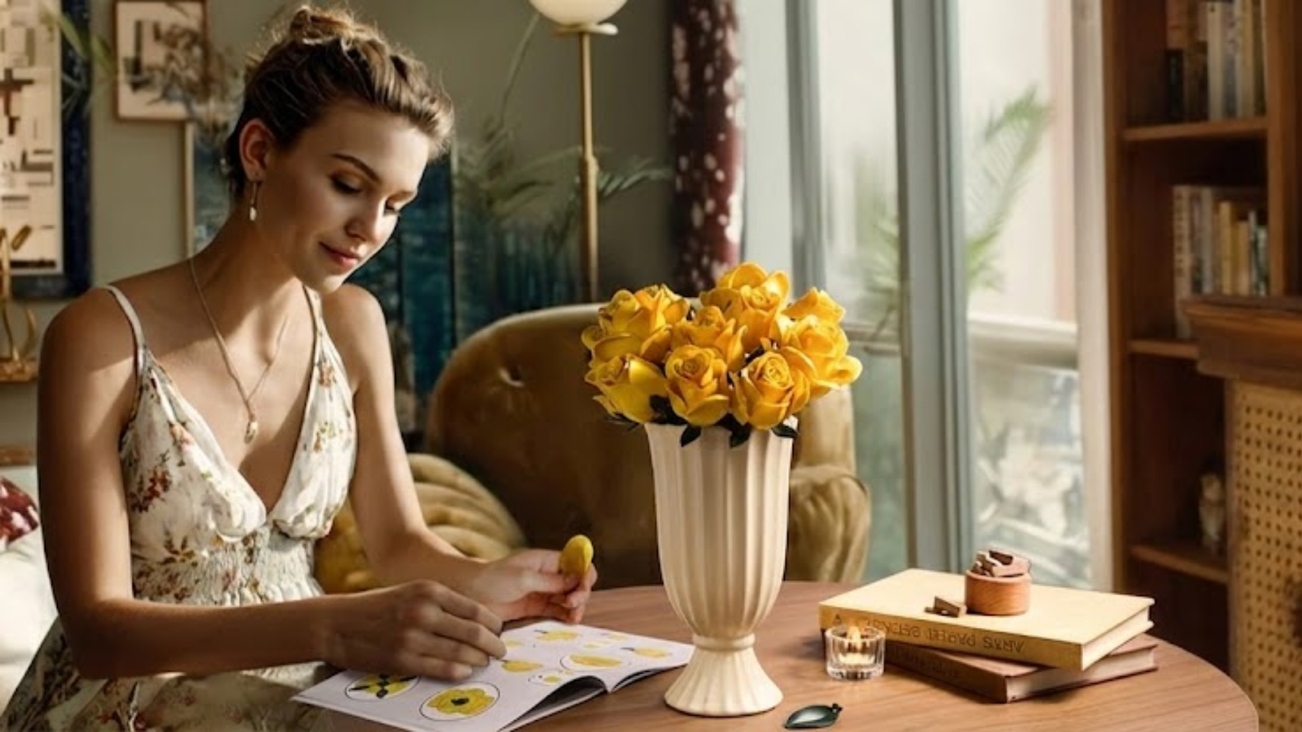 Golden Sunshine Bouquet (585 pcs)