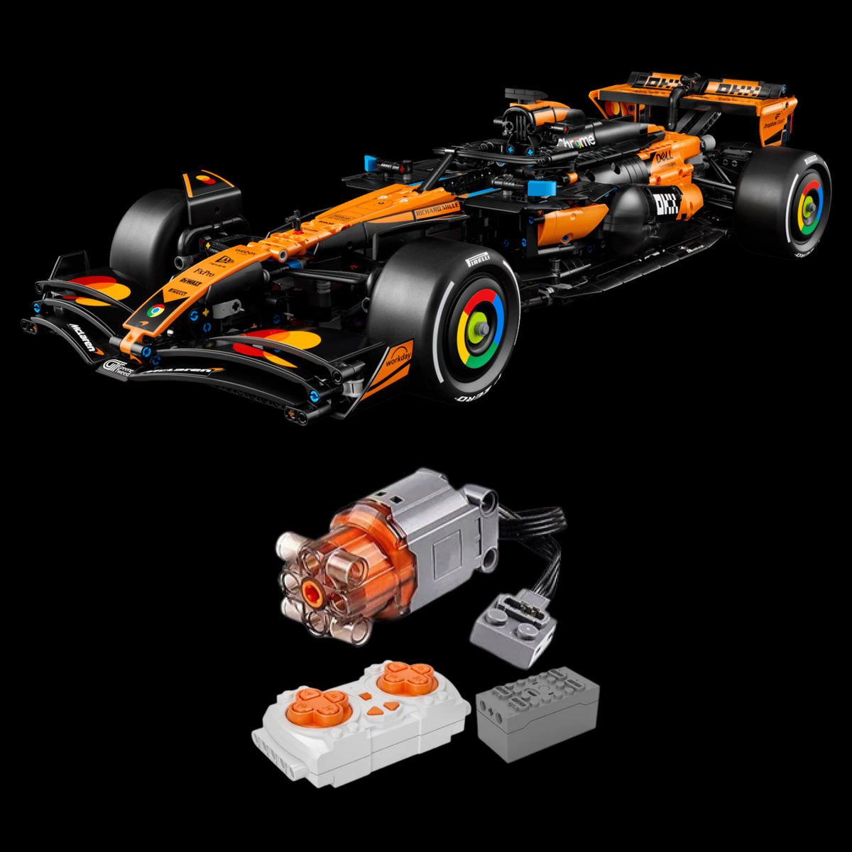 Formula 1 MCL39 - Kit motore elettrico Lando Norris 