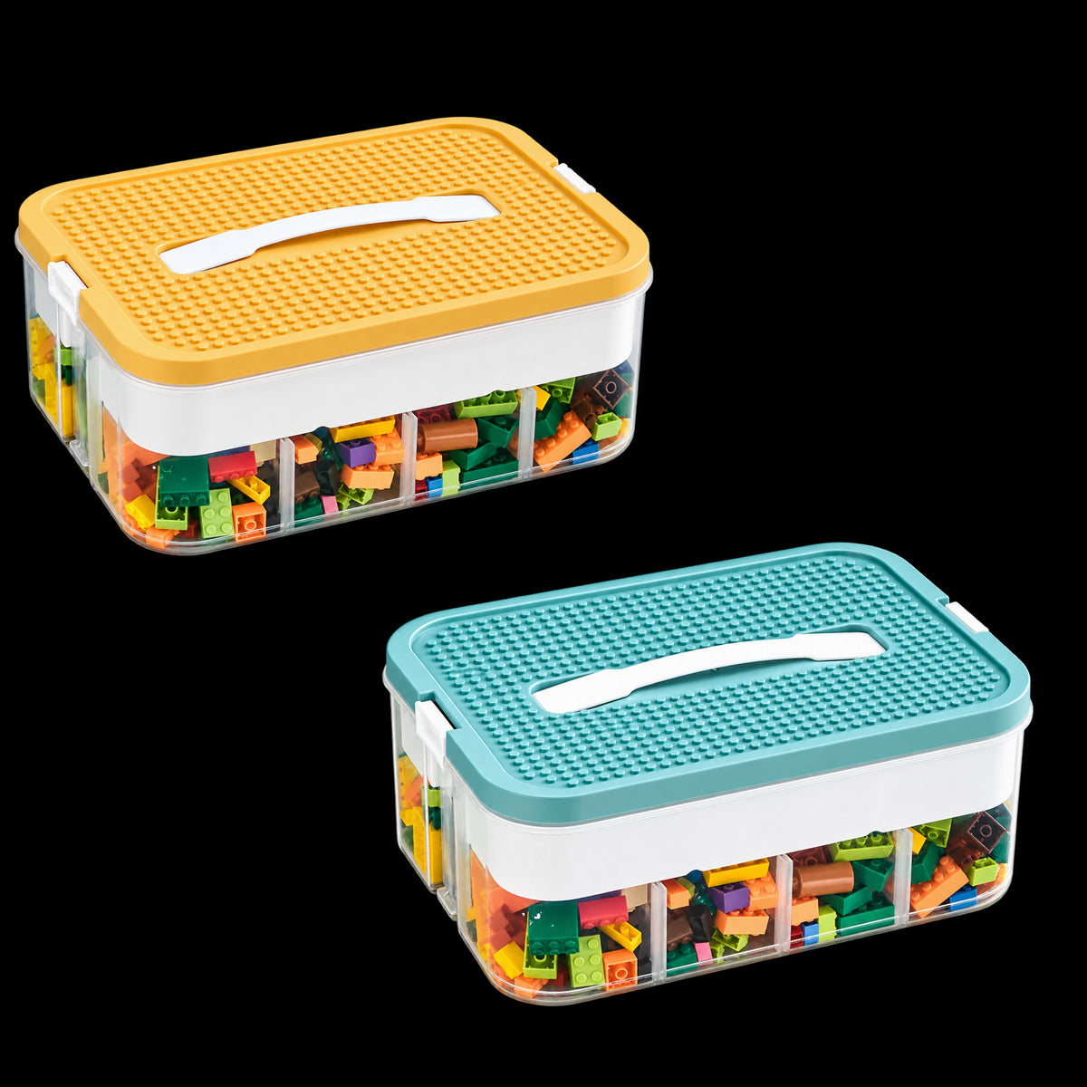 Stackable Building Blocks Storage Box